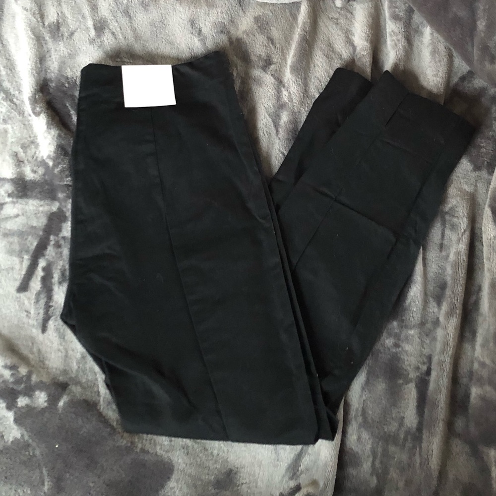 H&M Black Pull On Trousers NWT